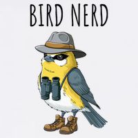 Bird Nerd Funny Bird Watching Birding Bird Lover Watcher Flat Bill Trucker Hat