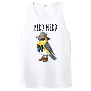 Bird Nerd Funny Bird Watching Birding Bird Lover Watcher PosiCharge Competitor Tank