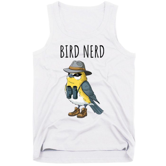 Bird Nerd Funny Bird Watching Birding Bird Lover Watcher Tank Top