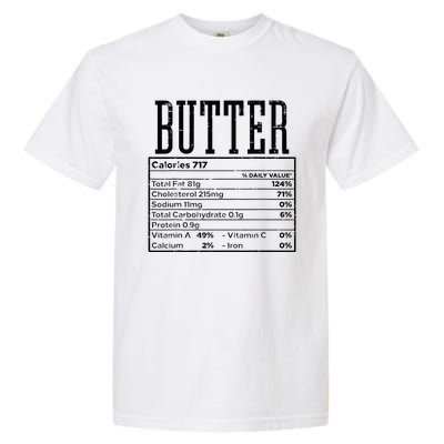 Butter Nutrition Facts Food Matching Family Garment-Dyed Heavyweight T-Shirt