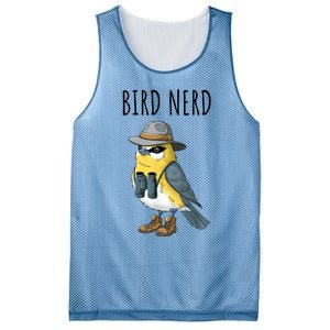 Bird Nerd Funny Bird Watching Birding Bird Lover Watcher Mesh Reversible Basketball Jersey Tank