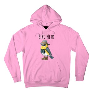 Bird Nerd Funny Bird Watching Birding Bird Lover Watcher Hoodie