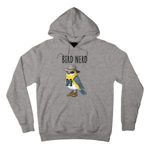 Bird Nerd Funny Bird Watching Birding Bird Lover Watcher Tall Hoodie