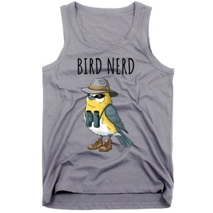 Bird Nerd Funny Bird Watching Birding Bird Lover Watcher Tank Top