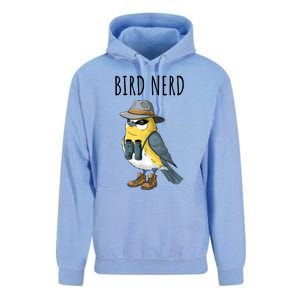 Bird Nerd Funny Bird Watching Birding Bird Lover Watcher Unisex Surf Hoodie