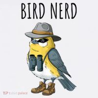 Bird Nerd Funny Bird Watching Birding Bird Lover Watcher High Crown Mesh Back Trucker Hat