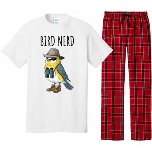 Bird Nerd Funny Bird Watching Birding Bird Lover Watcher Pajama Set