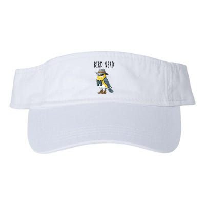 Bird Nerd Funny Bird Watching Birding Bird Lover Watcher Valucap Bio-Washed Visor