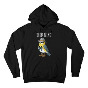 Bird Nerd Funny Bird Watching Birding Bird Lover Watcher Hoodie