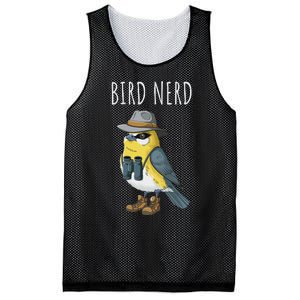 Bird Nerd Funny Bird Watching Birding Bird Lover Watcher Mesh Reversible Basketball Jersey Tank