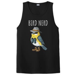 Bird Nerd Funny Bird Watching Birding Bird Lover Watcher PosiCharge Competitor Tank