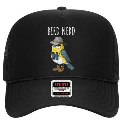 Bird Nerd Funny Bird Watching Birding Bird Lover Watcher Trucker Hat