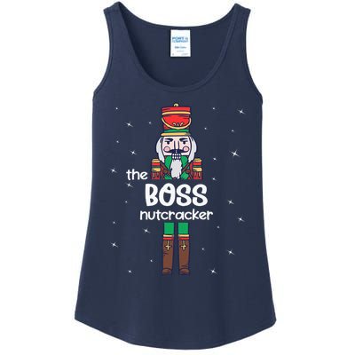 Boss Nutcracker Family Matching Funny Pajama Ladies Essential Tank