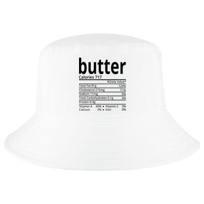 Butter Nutritional Facts Thanksgiving Matching Family Costume Cool Comfort Performance Bucket Hat