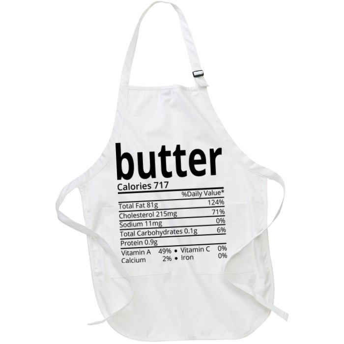 Butter Nutritional Facts Thanksgiving Matching Family Costume Apron