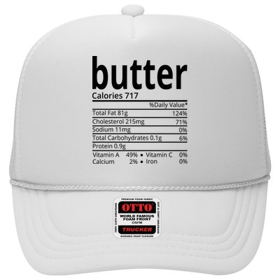Butter Nutritional Facts Thanksgiving Matching Family Costume Trucker Hat