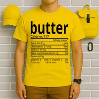 Butter Nutritional Facts Thanksgiving Matching Family Costume T-Shirt
