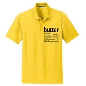 Butter Nutritional Facts Thanksgiving Matching Family Costume Dry Zone Grid Polo