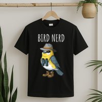 Bird Nerd Funny Bird Watching Birding Bird Lover Watcher T-Shirt