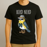 Bird Nerd Funny Bird Watching Birding Bird Lover Watcher T-Shirt