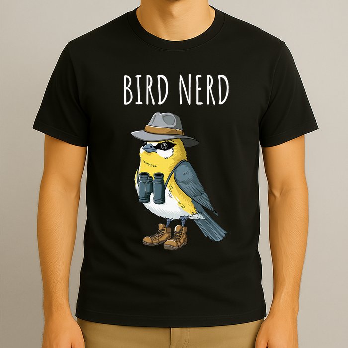 Bird Nerd Funny Bird Watching Birding Bird Lover Watcher T-Shirt