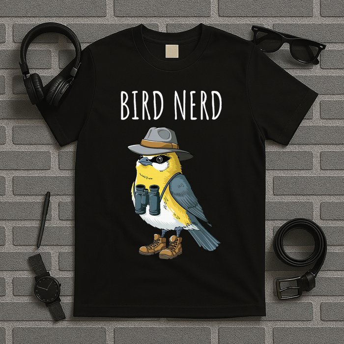 Bird Nerd Funny Bird Watching Birding Bird Lover Watcher T-Shirt