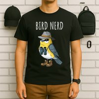 Bird Nerd Funny Bird Watching Birding Bird Lover Watcher T-Shirt