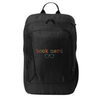Book Nerd Funny Bookish City Backpack