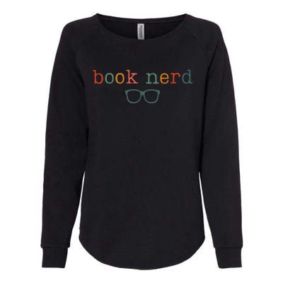 Book Nerd Funny Bookish Womens California Wash Sweatshirt