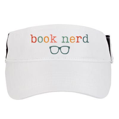 Book Nerd Funny Bookish Adult Drive Performance Visor