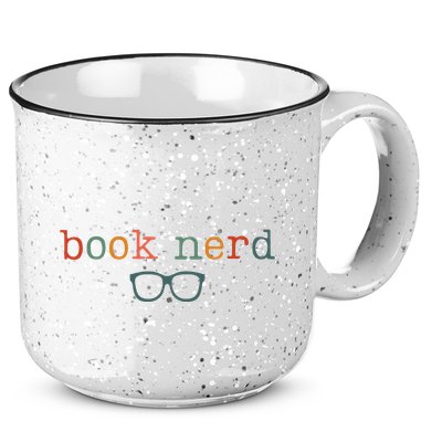 Book Nerd Funny Bookish 15oz Campfire Ceramic Mug