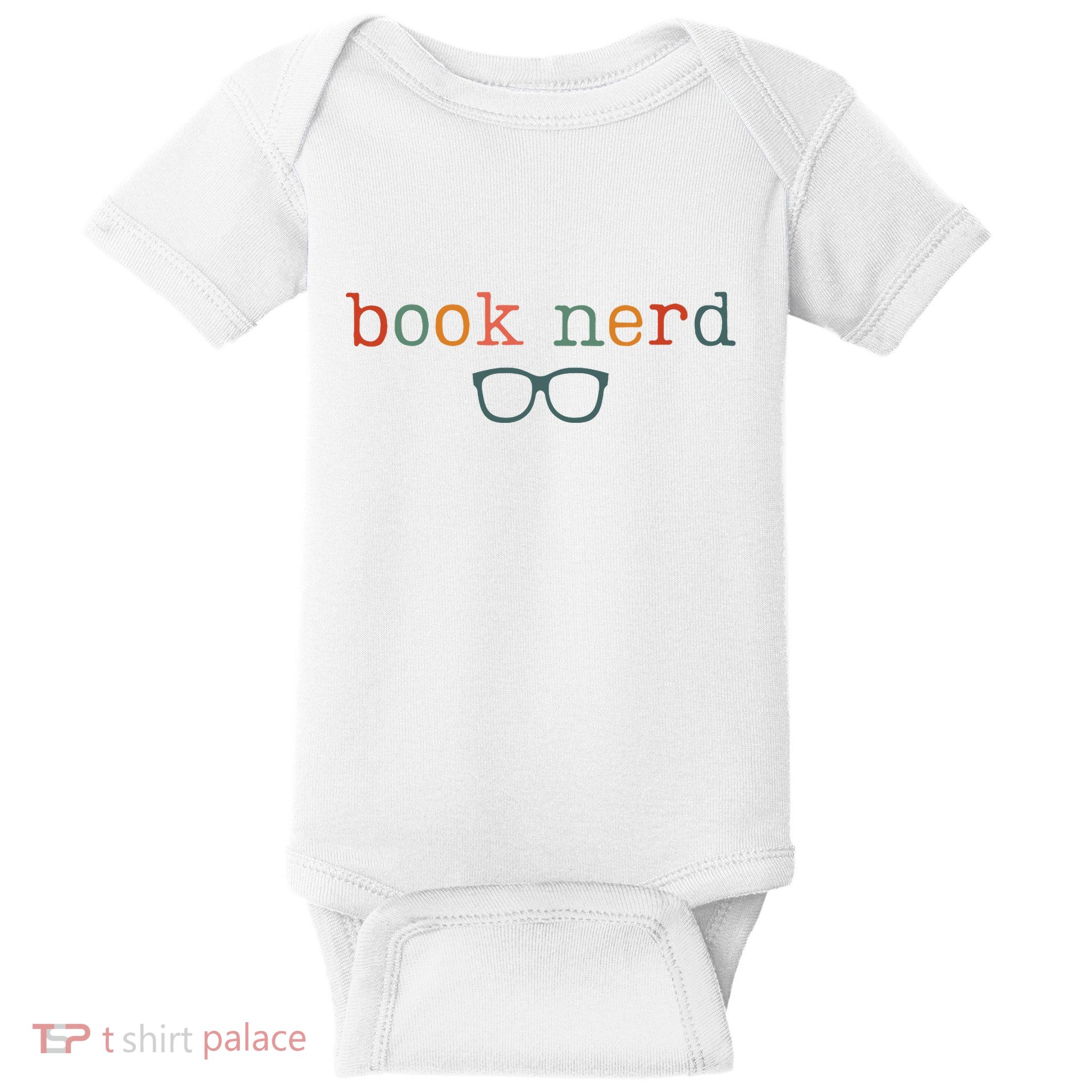 Book Nerd Funny Bookish Baby Bodysuit