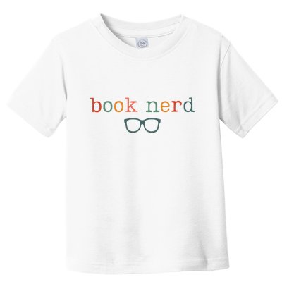Book Nerd Funny Bookish Toddler T-Shirt