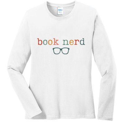 Book Nerd Funny Bookish Ladies Long Sleeve Shirt