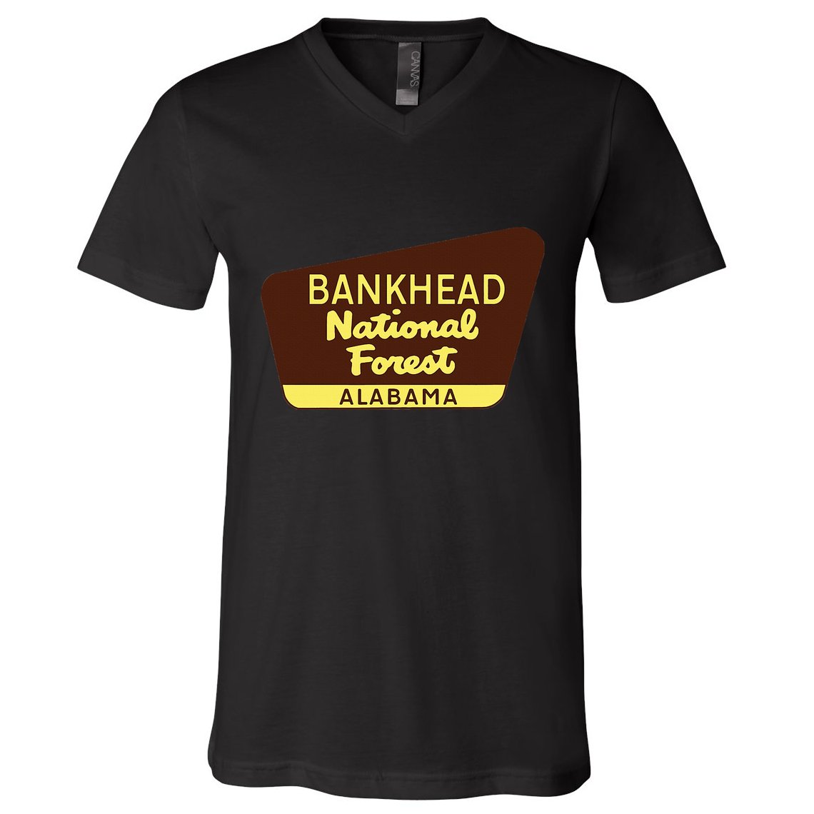 Bankhead National Forest T Alabama V-Neck T-Shirt