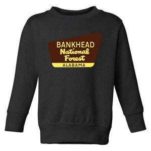 Bankhead National Forest T Alabama Toddler Sweatshirt