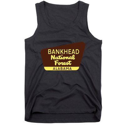 Bankhead National Forest T Alabama Tank Top