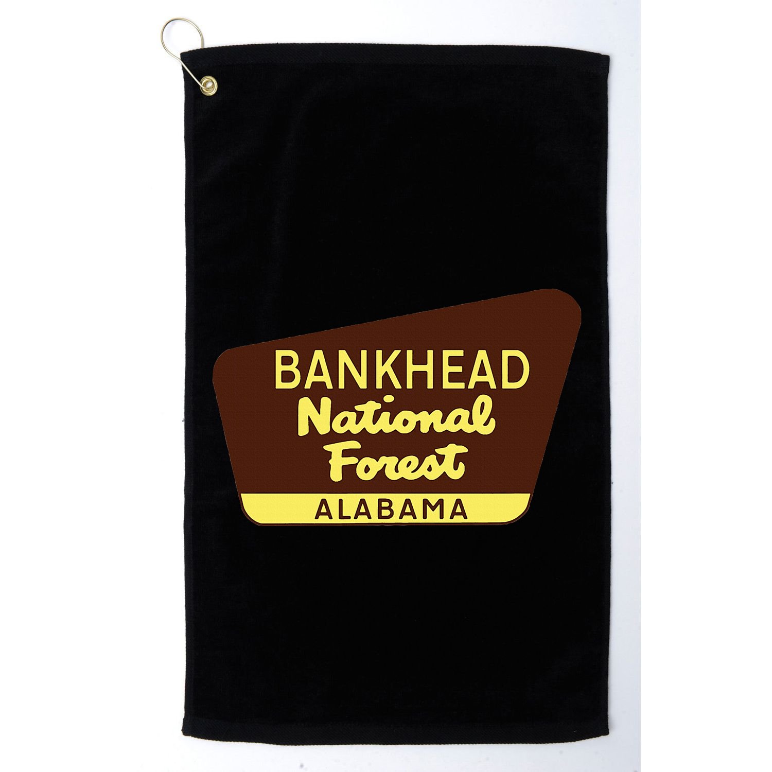 Bankhead National Forest T Alabama Golf Towel