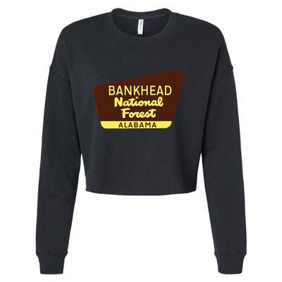 Bankhead National Forest T Alabama Cropped Pullover Crew