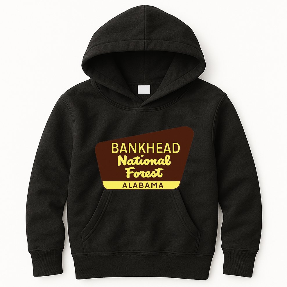 Bankhead National Forest T Alabama Kids Hoodie