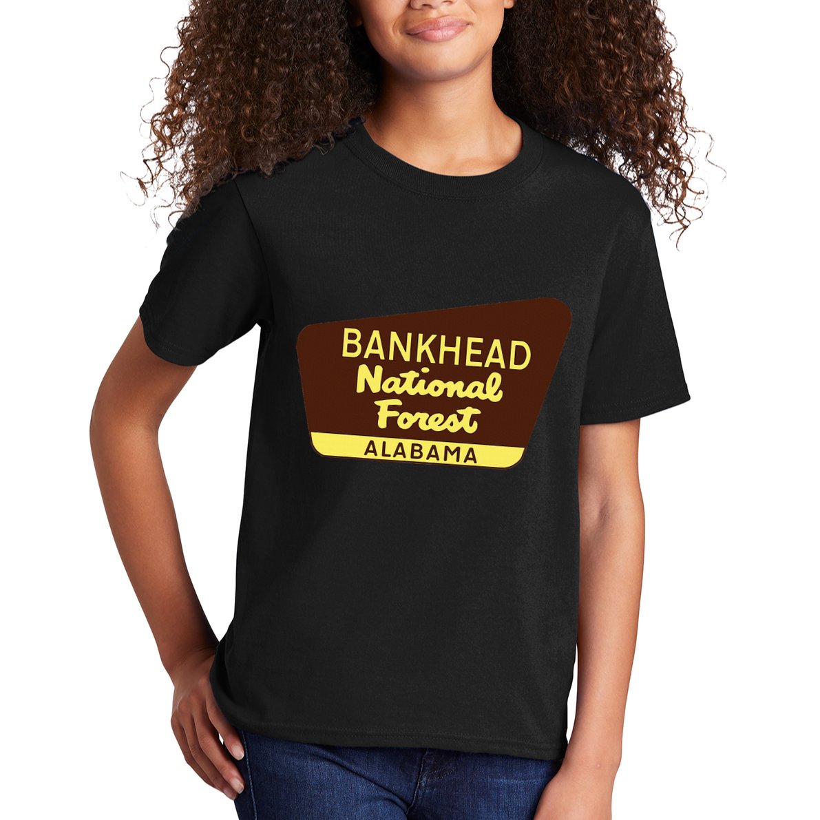 Bankhead National Forest T Alabama Kids T-Shirt