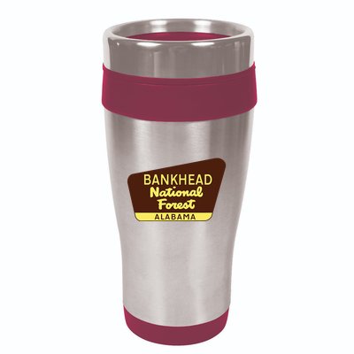 Bankhead National Forest T Alabama 16oz Travel Tumbler