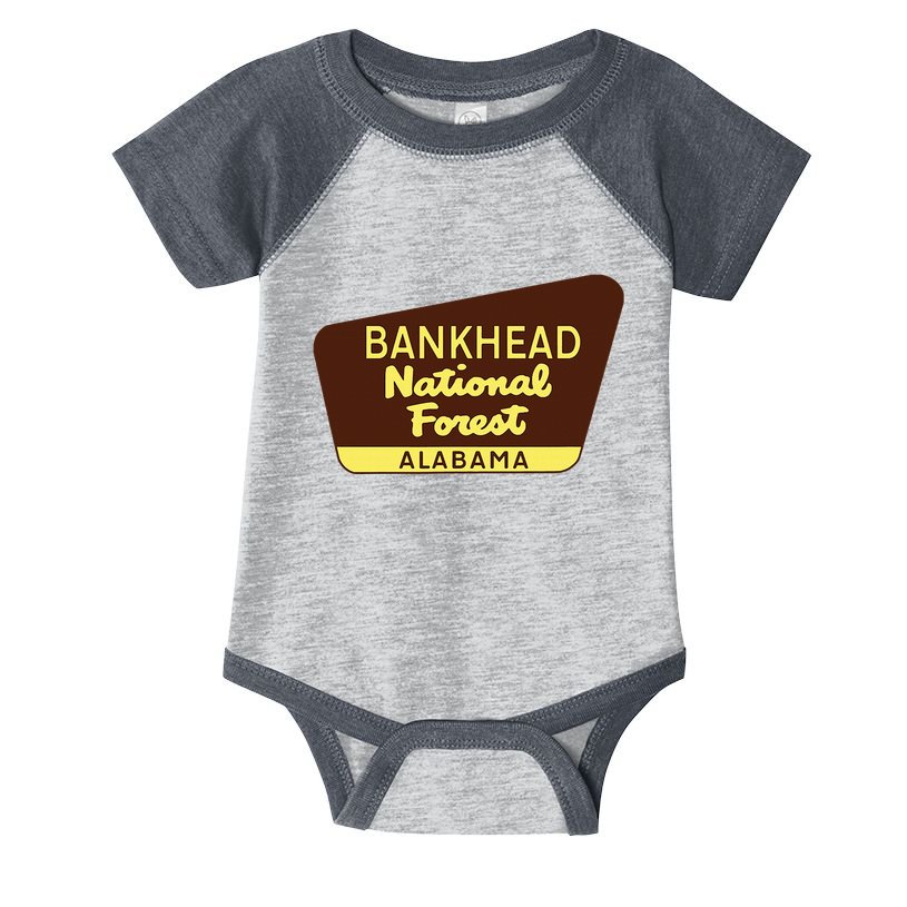 Bankhead National Forest T Alabama Infant Baby Jersey Bodysuit