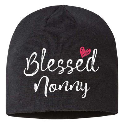 Blessed Nonny Grandma Gifts Sustainable Beanie