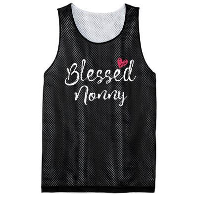 Blessed Nonny Grandma Gifts Mesh Reversible Basketball Jersey Tank