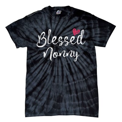 Blessed Nonny Grandma Gifts Tie-Dye T-Shirt