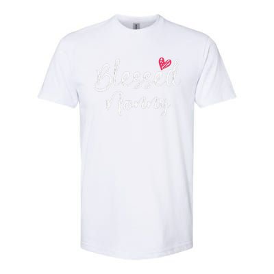 Blessed Nonny Grandma Gifts Softstyle® CVC T-Shirt