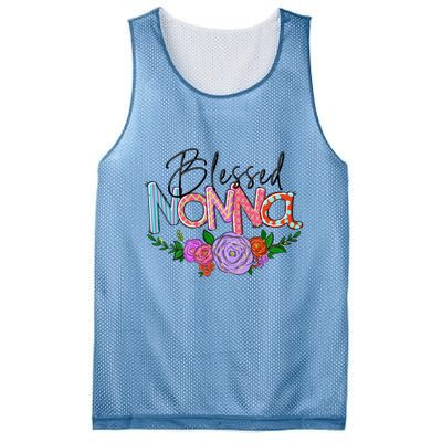 Blessed Nonna Graphic First Time Grandma Shirt Plus Size Shirts For Girl Mom Son Mesh Reversible Basketball Jersey Tank