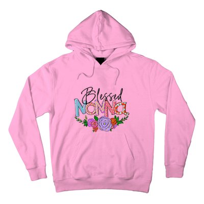 Blessed Nonna Graphic First Time Grandma Shirt Plus Size Shirts For Girl Mom Son Hoodie