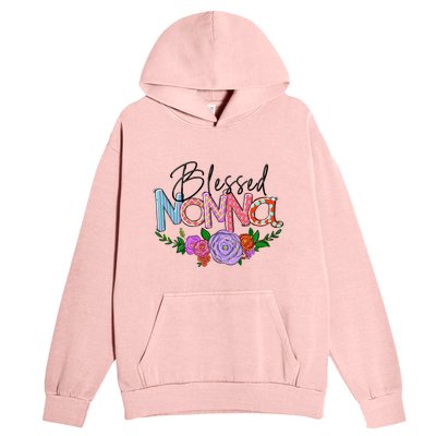 Blessed Nonna Graphic First Time Grandma Shirt Plus Size Shirts For Girl Mom Son Urban Pullover Hoodie